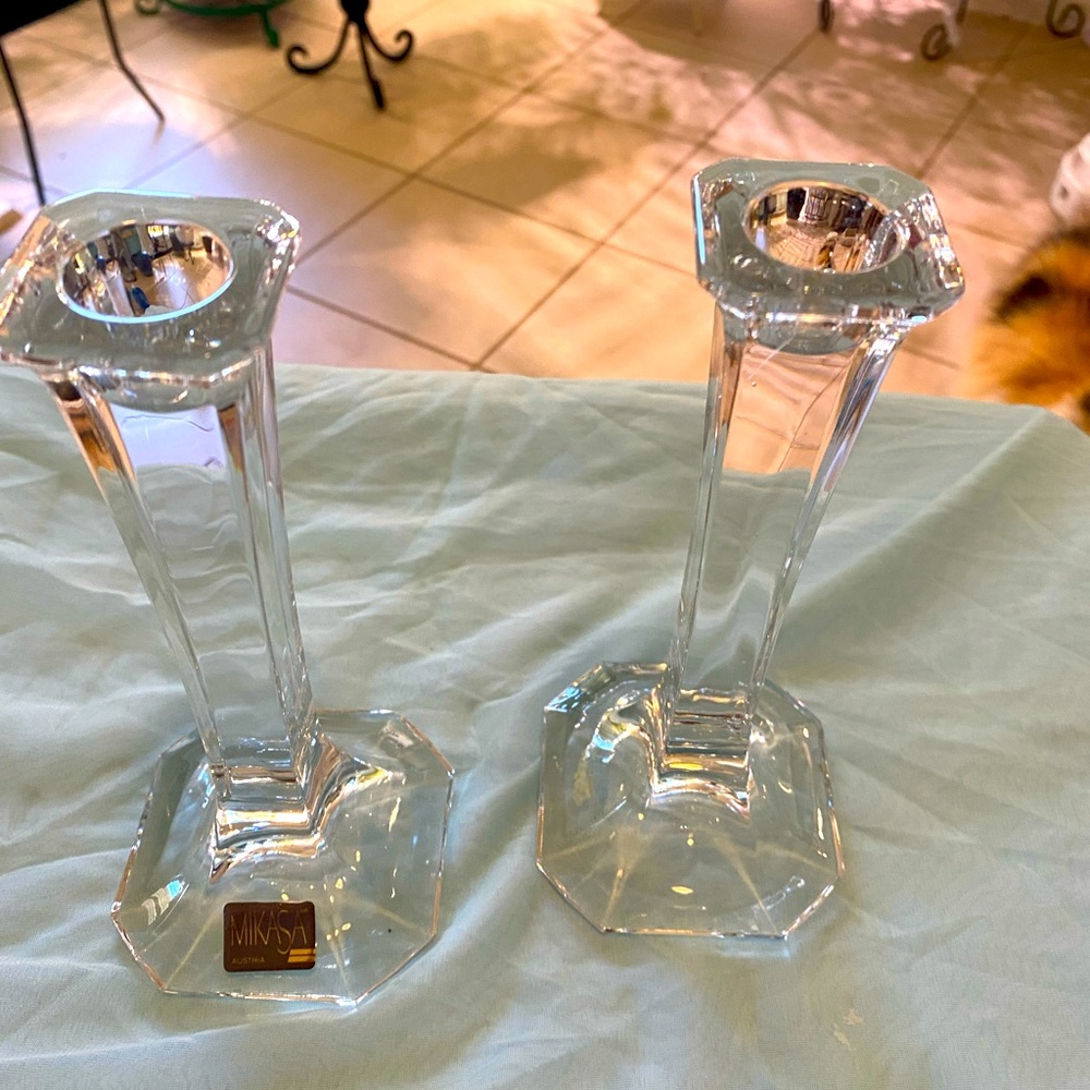 MIKASA CANDLESTICKS - Picture 3 of 5